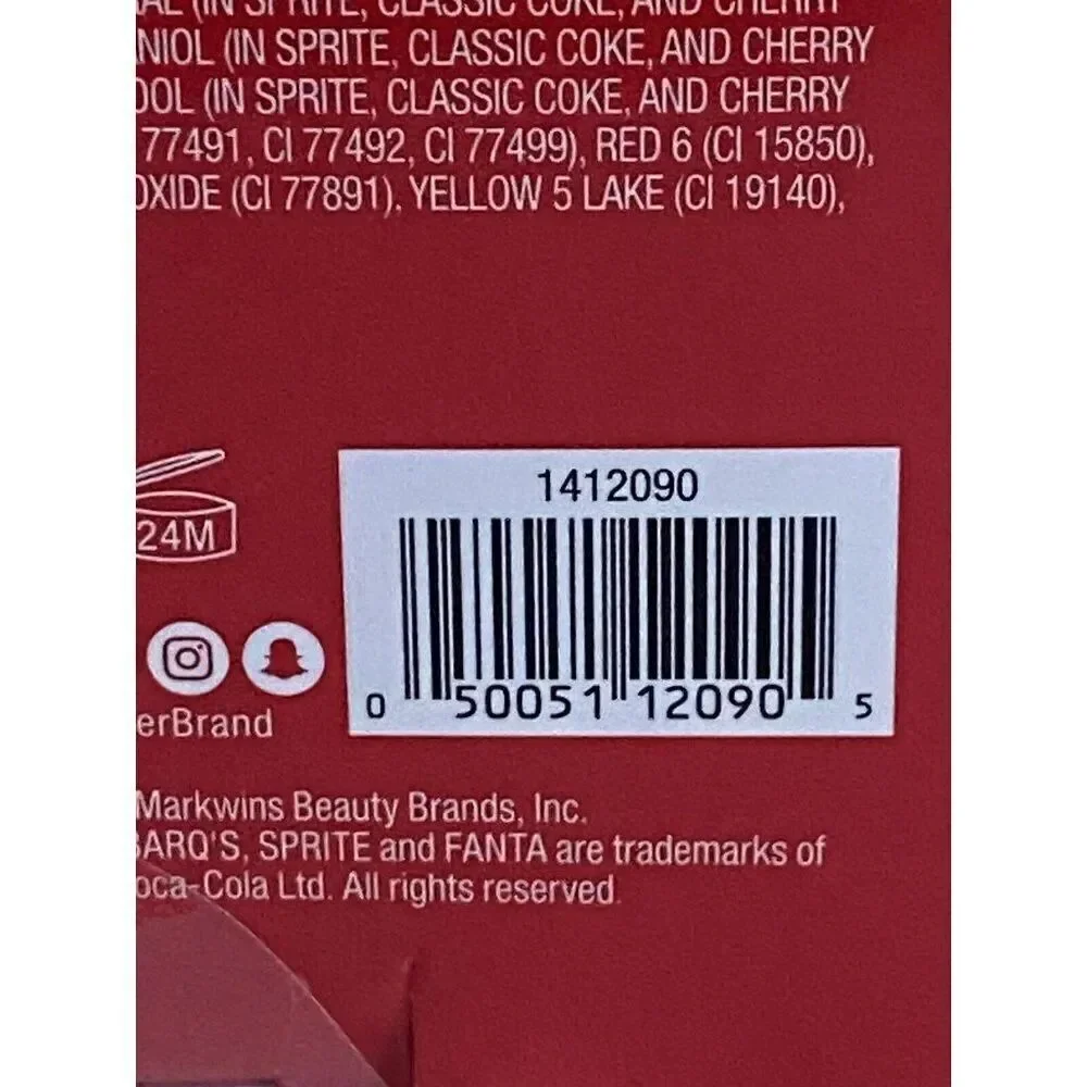 Lip Smackers pack coca